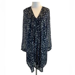 Vero Moda Stitch Fix Long Sl Holly Pleated Shift Dress